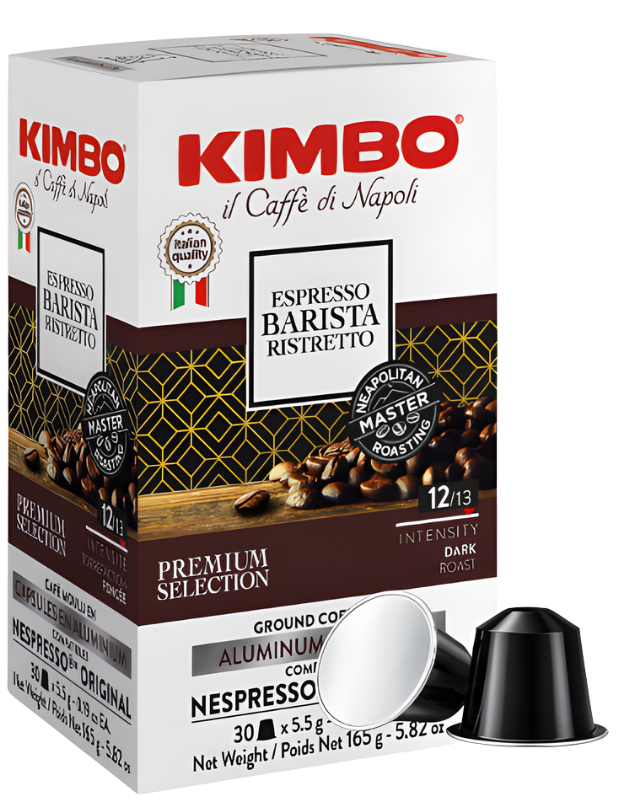 Capsules Kimbo RISTRETTO - compatibles Nespresso®*