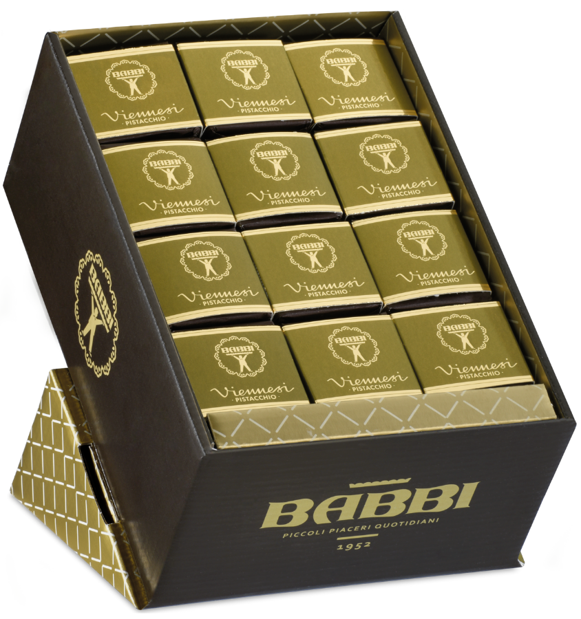 Babbi Viennesi Pistache Présentoir