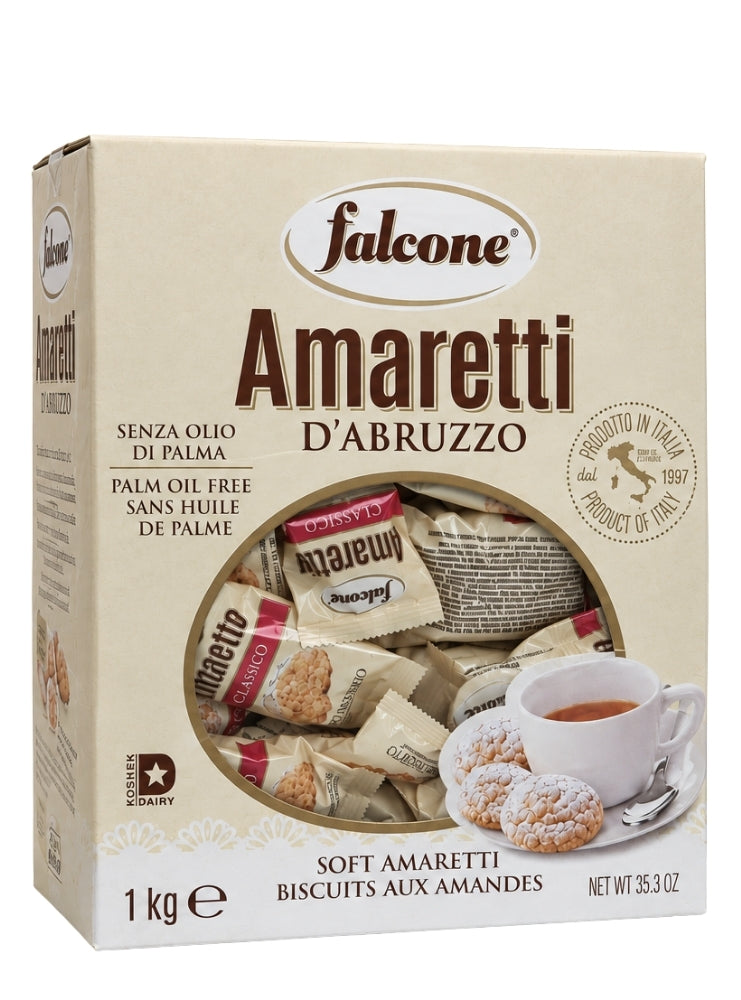 Amaretti moelleux aux amandes (1 kg) - Falcone