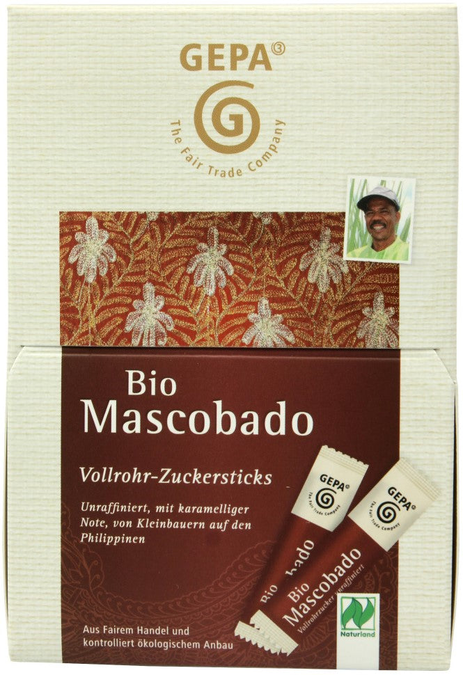 GEPA Bio Mascobado Zuckersticks