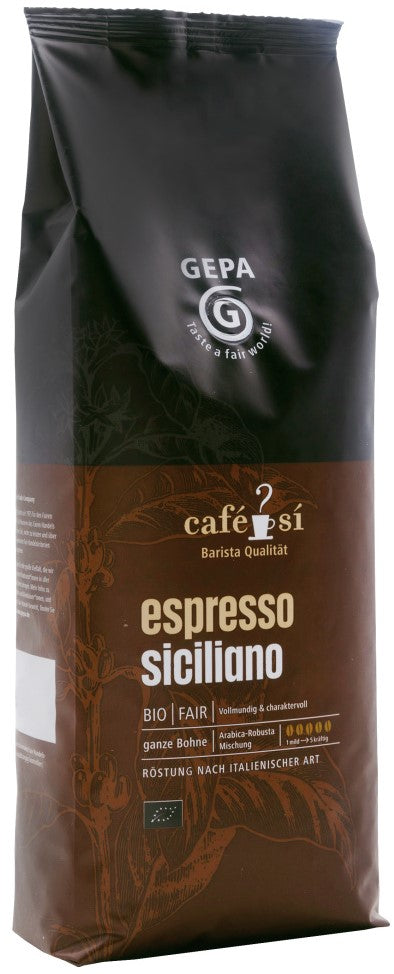 Gepa Cafe Si Espresso Siciliano
