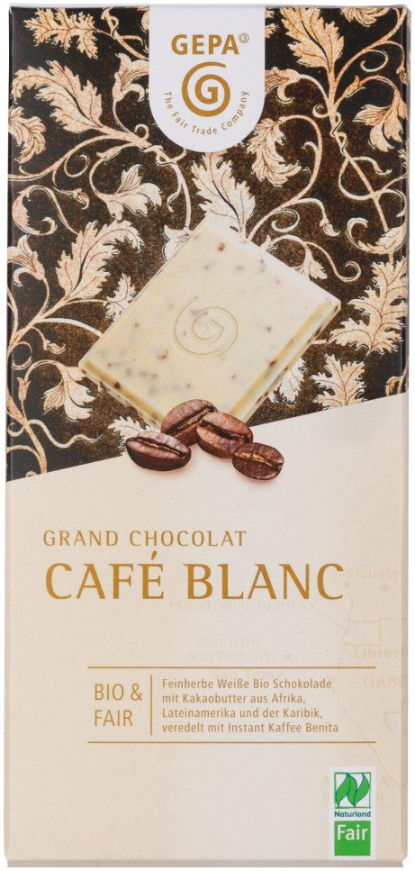 GEPA BIO Schokolade Cafe Blanc