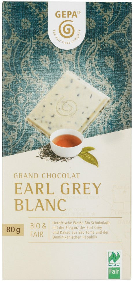 GEPA BIO Schokolade Earl Grey Blanc