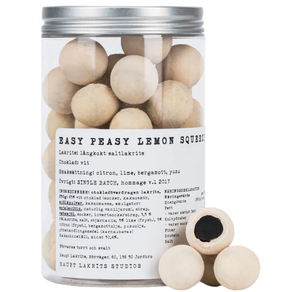 Boules de réglisse " Easy Peasy Lemon Squeezy " - Haupt Lakrits