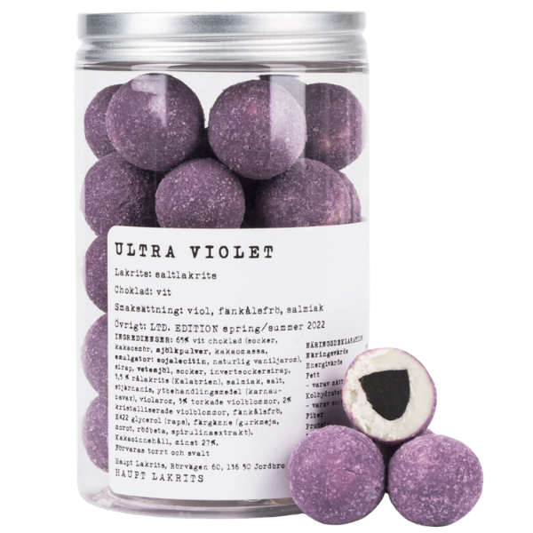 Boules de réglisse " Ultra Violet " - Haupt Lakrits