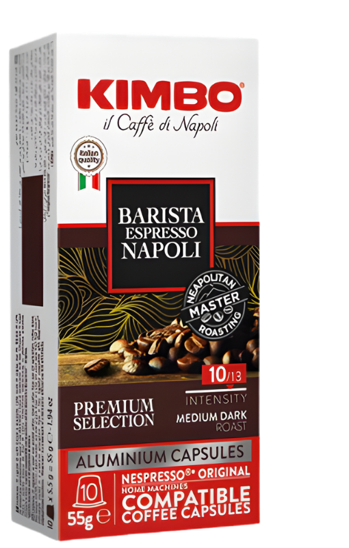 Capsules Kimbo NAPOLI - compatibles Nespresso®*