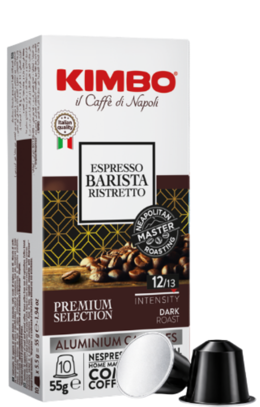 Capsules Kimbo RISTRETTO - compatibles Nespresso®*