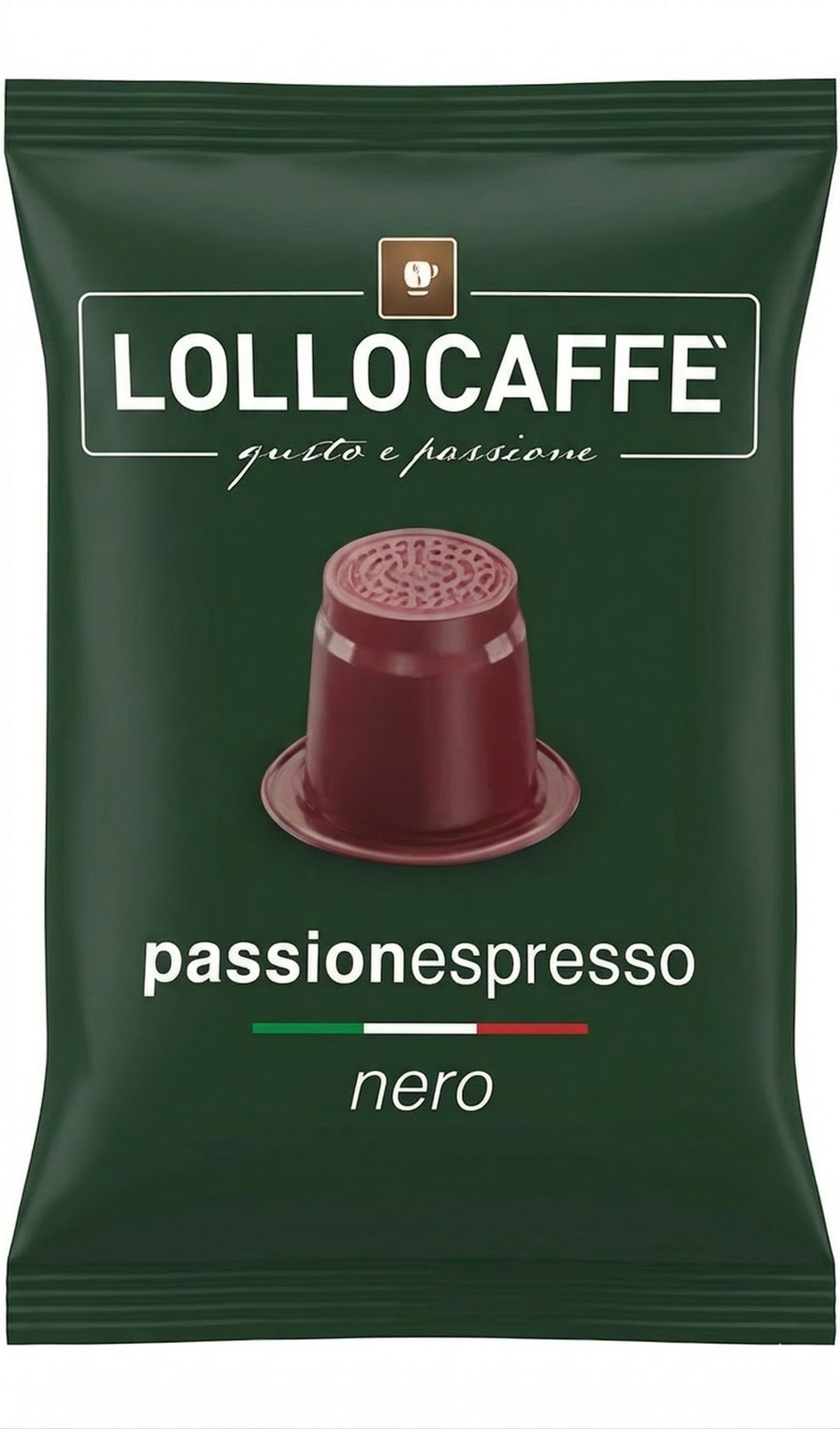 Capsules Lollo Caffè NERO - Compatibles Nespresso®*