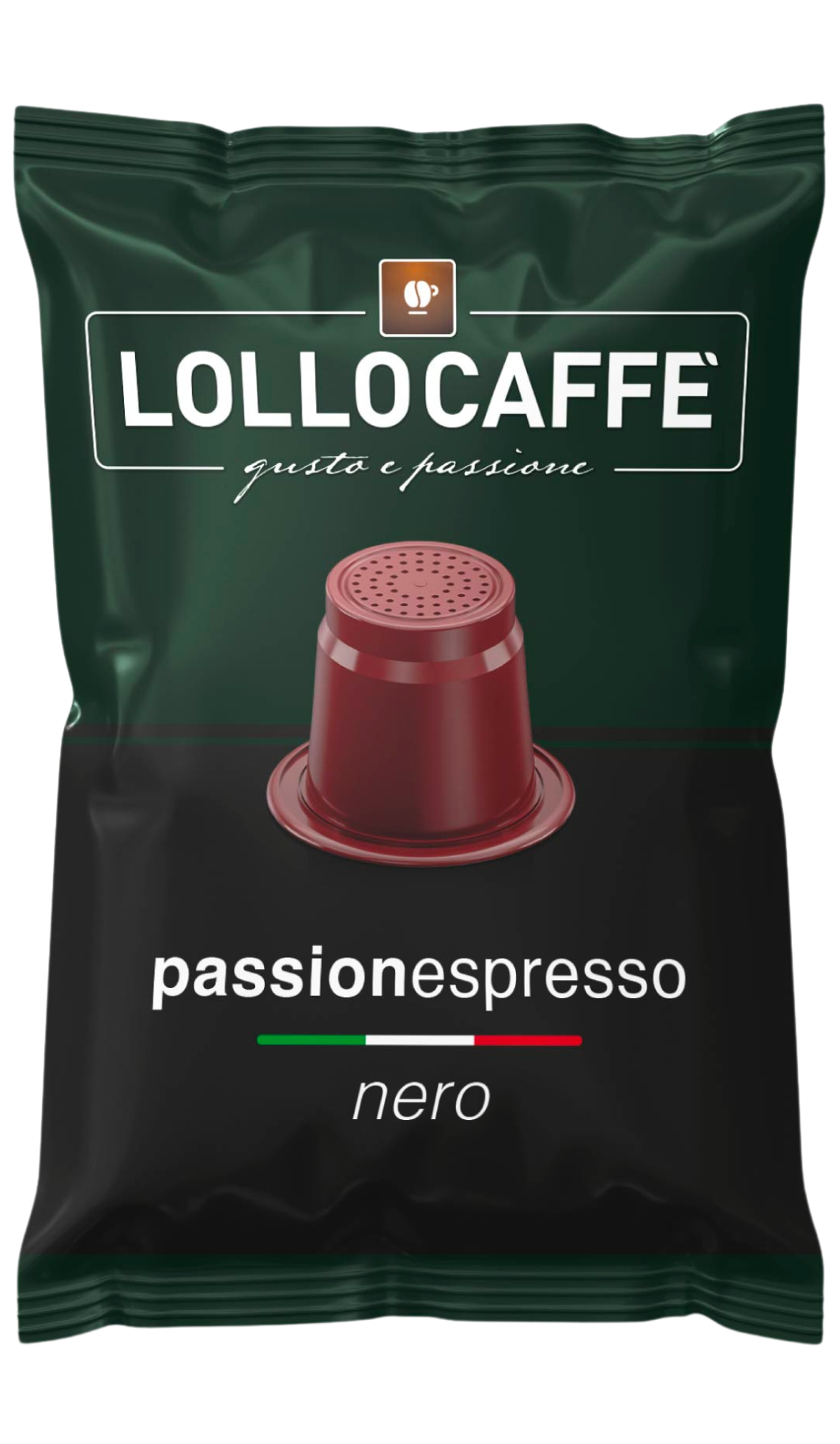 Capsules Lollo Caffè NERO - Compatibles Nespresso®*