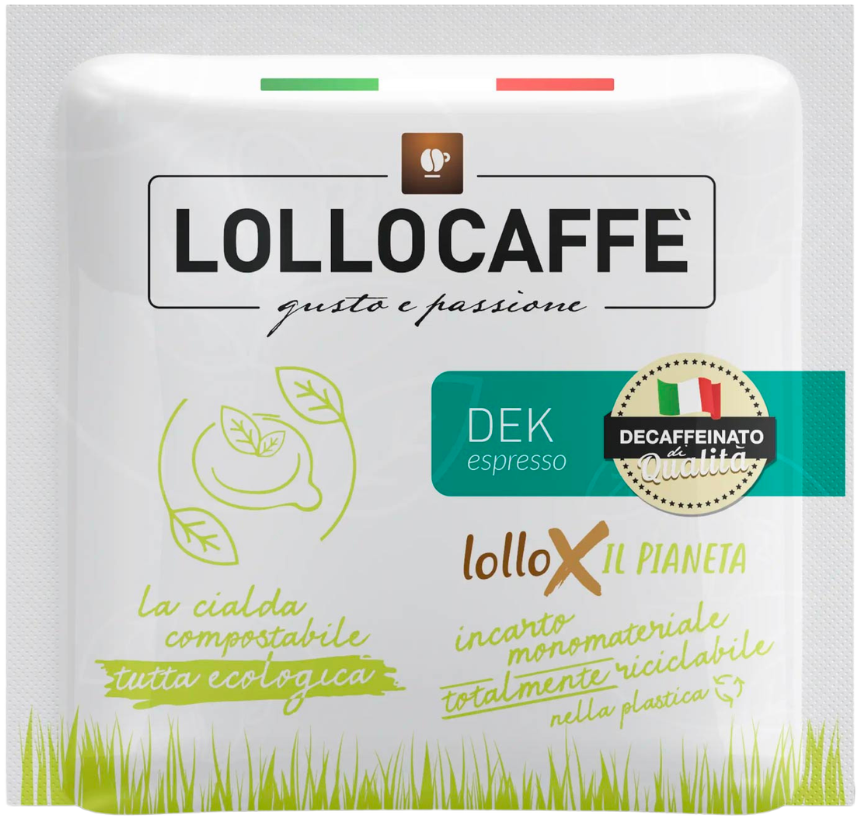 Dosettes ESE Lollo Caffè DECAFFEINATO