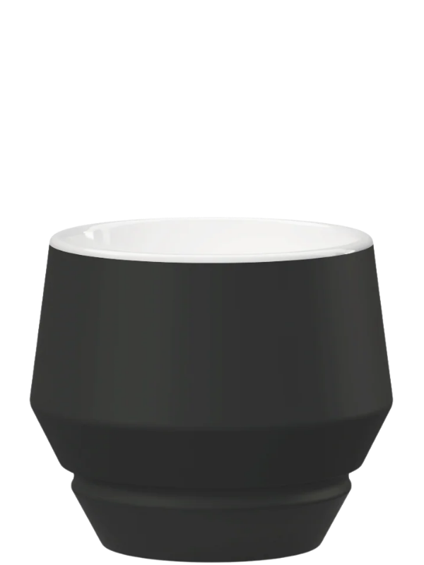 Tasse à cappuccino noire " Maniko " - Club House