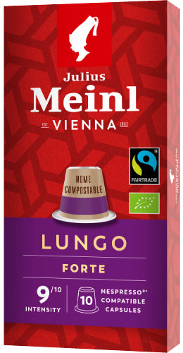 Capsules Julius Meinl FAIRTRADE LUNGO - compatibles Nespresso®*