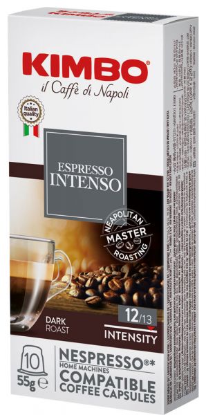 Capsules Kimbo INTENSO - compatibles Nespresso®*