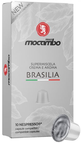Capsules Mocambo BRASILIA - compatibles Nespresso®