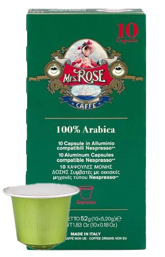 Capsules Mrs. Rose - compatibles Nespresso®