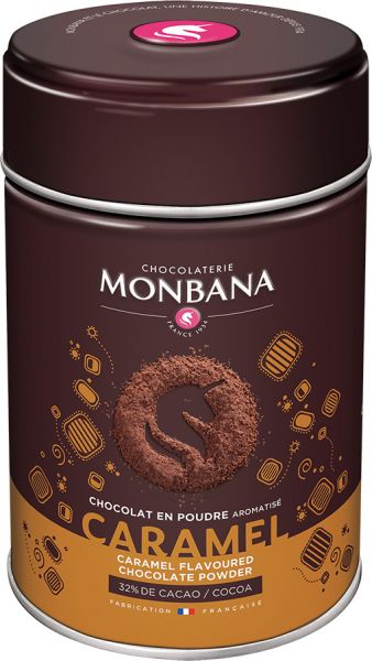 Chocolat en poudre arômatisé au caramel - Monbana