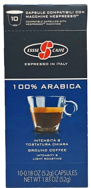 Capsules Essse Caffè ARABICA - compatibles Nespresso®*