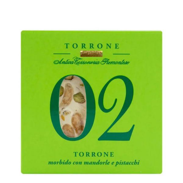 Nougat tendre No. 2 Amandes et pistaches - Antica Torroneria Piemontese
