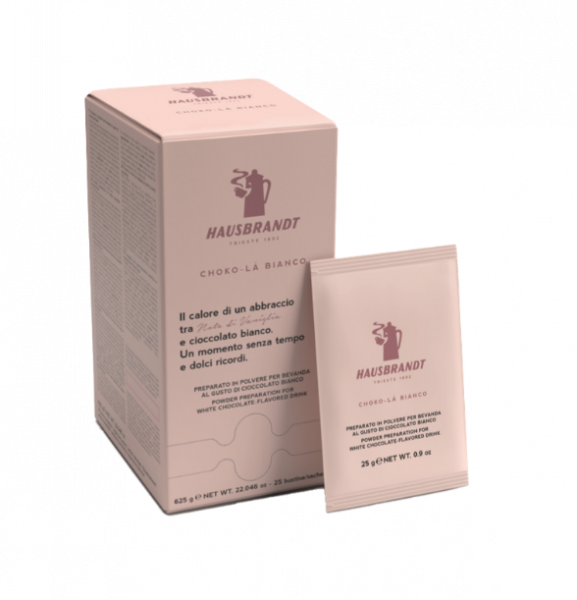 Hausbrandt Weiße Trinkschokolade Choko-La Bianca