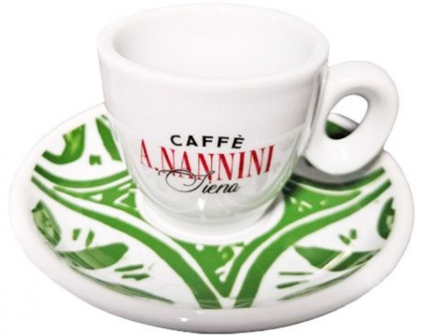 Nannini Kaffee Cappuccinotasse Gruen