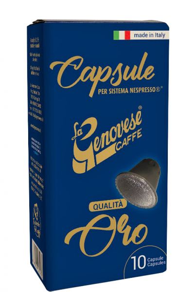 Capsules La Genovese ORO - compatibles Nespresso®*