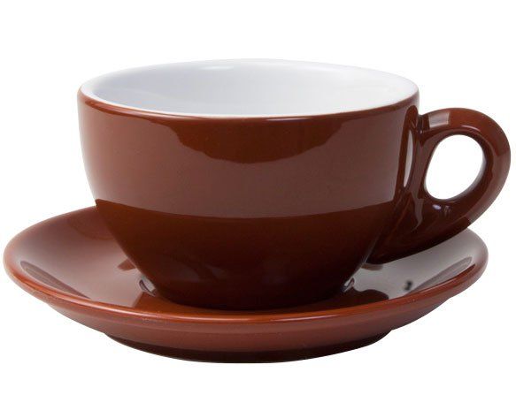 Tasse à café au lait/Latte marron - Rom