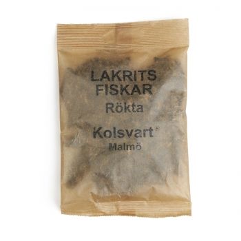 Kolsvart geräucherte Lakritzfische 120g