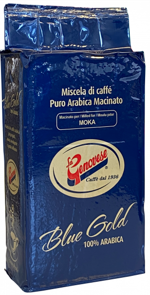 La Genovese Espresso Blue Gold 250g gemahlen