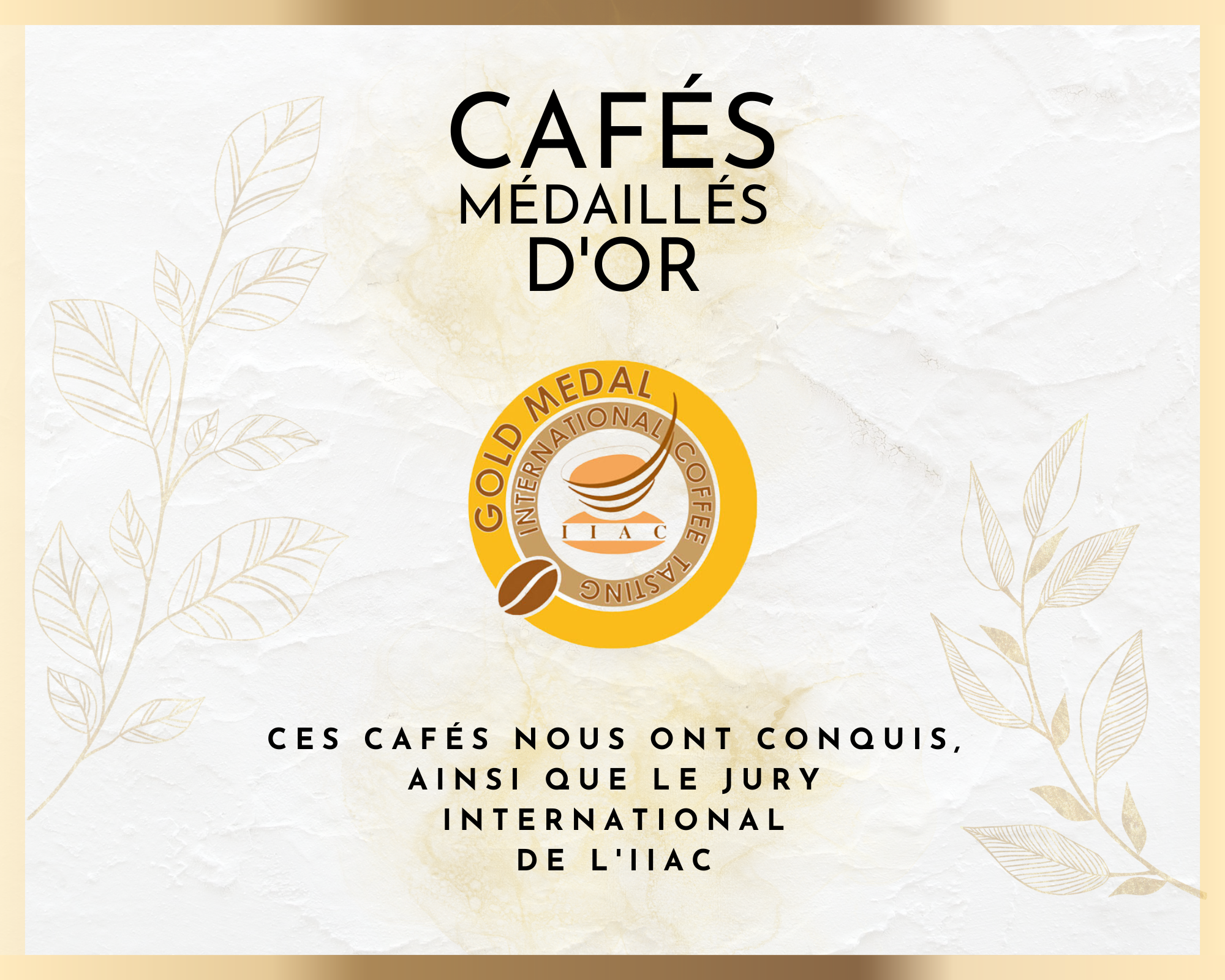 Cafés primés/médaillés