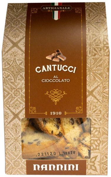 Biscuits de Prato ou Cantucci / Cantuccini au chocolat - Nannini