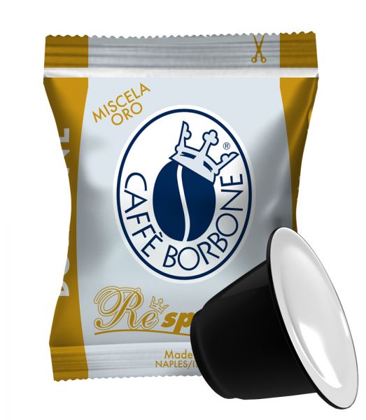 Capsules Caffè Borbone MISCELA ORO - compatibles Nespresso®