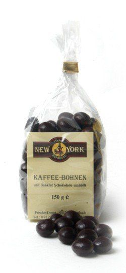 Grains de café enrobés de chocolat noir - Caffè New York
