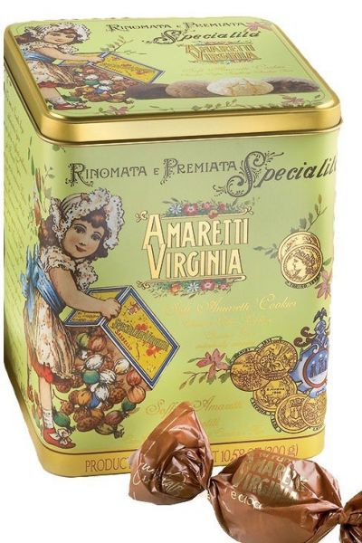 Boîte Specialita Virginia d'amaretti/macarons italiens 4 saveurs - Virginia Amaretti