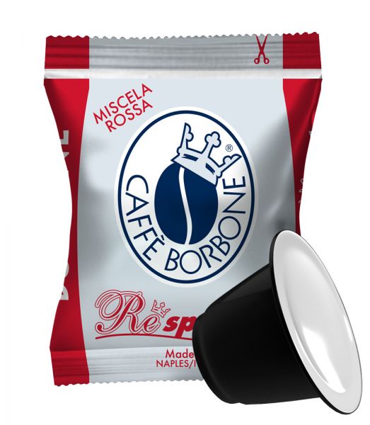 Capsules Caffè Borbone MISCELA ROSSA - compatibles Nespresso®