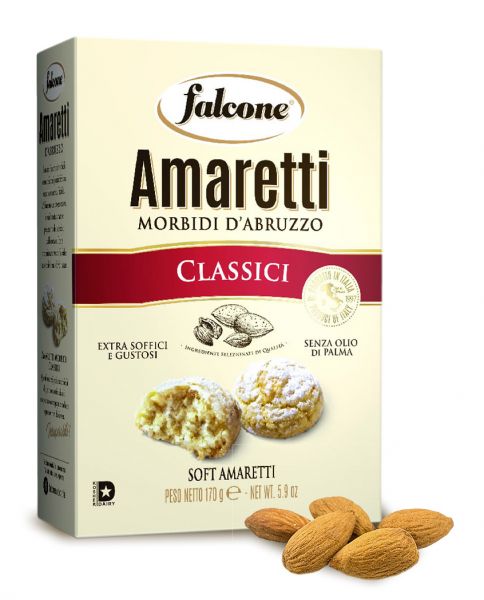 Amaretti/macarons italiens saveur amandes (170g) - Falcone