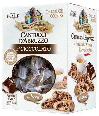 Biscuits Cantucci / Cantuccini au chocolat - Falcone