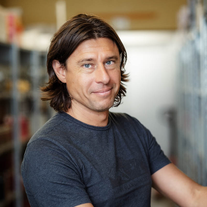 Mauricio, Mitarbeiter Versand bei Espresso International